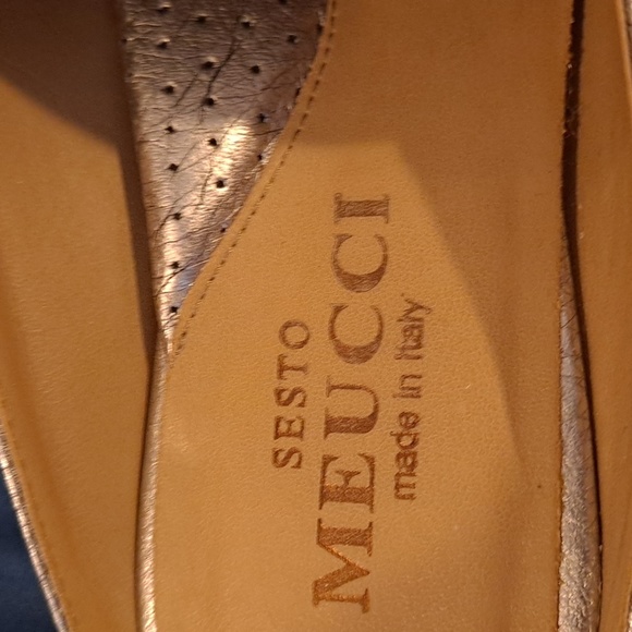 Women's Sesto Meucci woven leather mules - Picture 2 of 6